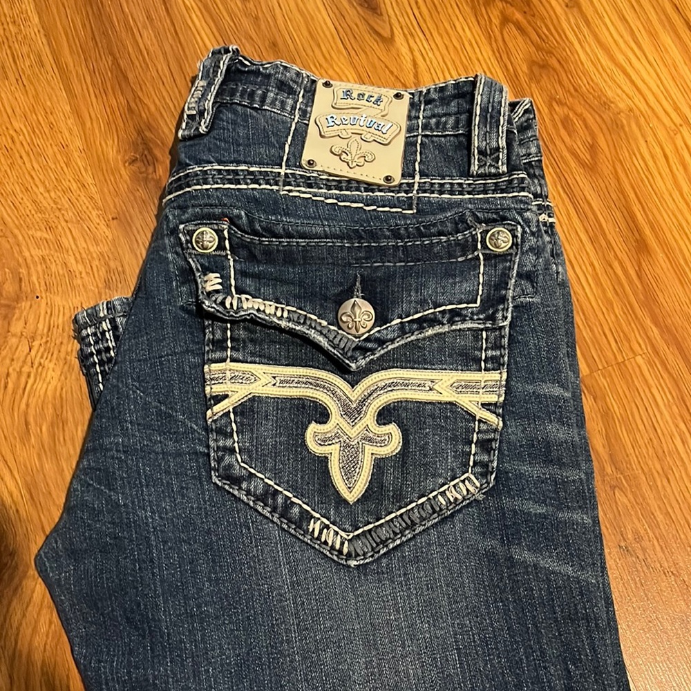 Mens Rock Revival jeans
